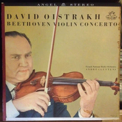Cover Beethoven* / David Oistrakh* / Orchestre National De La Radiodiffusion Française* / André Cluytens - Violin Concerto (LP, Album) Schallplatten Ankauf