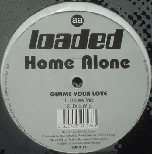 Cover Home Alone - Gimme Your  Love (12) Schallplatten Ankauf