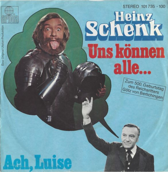 Cover Heinz Schenk - Uns Können Alle... (7, Single) Schallplatten Ankauf