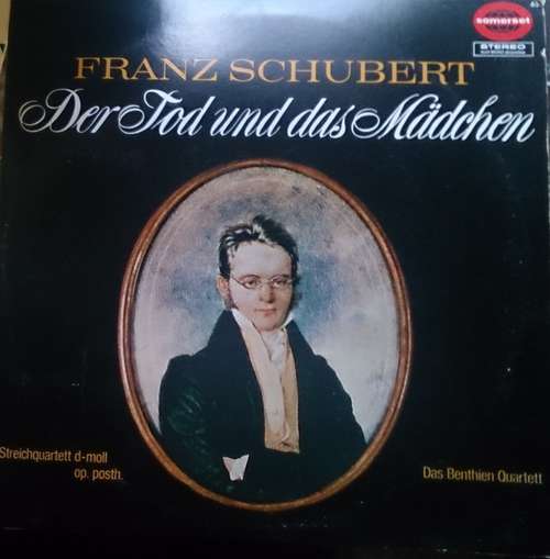 Bild Franz Schubert, Benthien Quartett* - Der Tod Und Das Mädchen - Streichquartett Nr. 14, d-moll, Op. Posth. (LP) Schallplatten Ankauf
