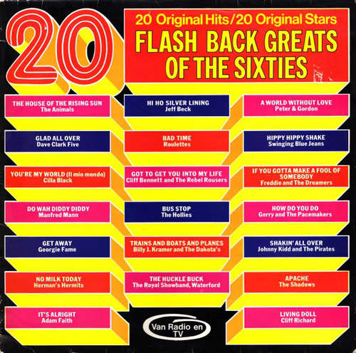 Cover Various - 20 Flash Back Greats Of The Sixties (LP, Comp) Schallplatten Ankauf