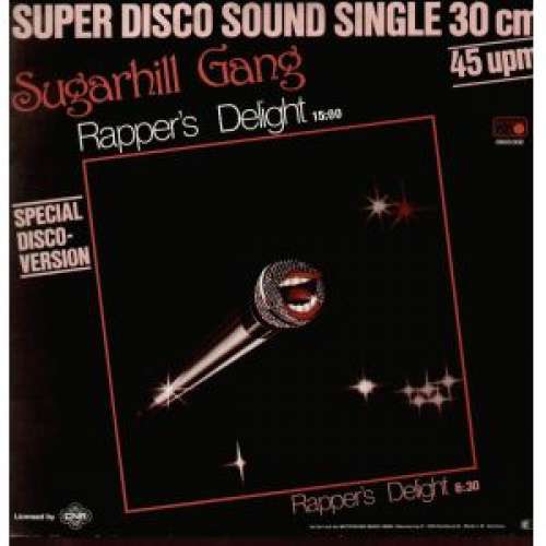 Cover Sugarhill Gang - Rapper's Delight (12, Single, Spe) Schallplatten Ankauf