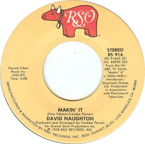 Cover David Naughton - Makin' It  (7) Schallplatten Ankauf