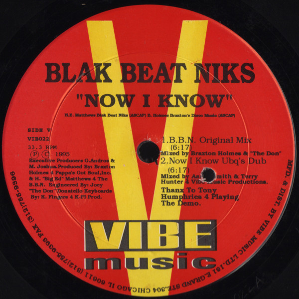 Bild Blak Beat Niks - Now I Know / He's The Man (12) Schallplatten Ankauf