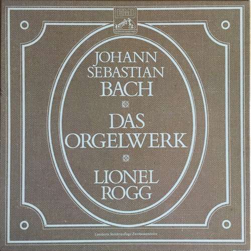 Cover Johann Sebastian Bach, Lionel Rogg - Das Orgelwerk (20xLP, Comp, Qua) Schallplatten Ankauf