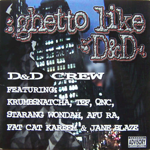 Cover D & D Crew - Ghetto Like D&D (12) Schallplatten Ankauf