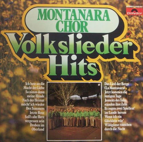 Cover Montanara Chor - Volkslieder-Hits (LP, Comp) Schallplatten Ankauf