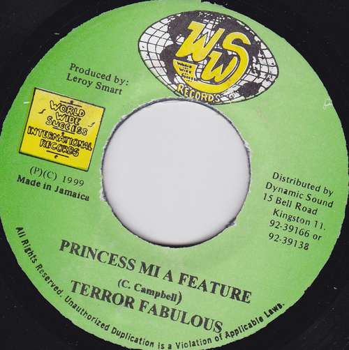 Cover Terror Fabulous - Princess Mi A Feature (7) Schallplatten Ankauf