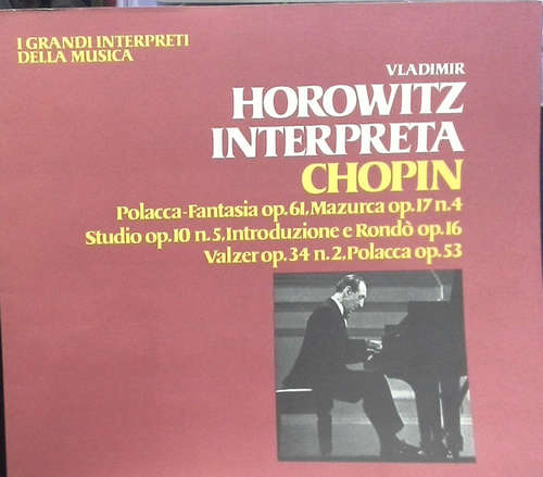 Cover Chopin* / Vladimir Horowitz - Horowitz Interpreta Chopin (LP, Album) Schallplatten Ankauf