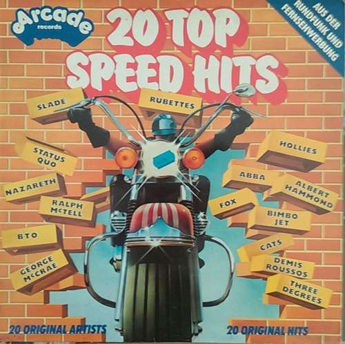 Cover Various - 20 Top Speed Hits, 20 Original Artists, 20 Original Hits (LP, Comp) Schallplatten Ankauf
