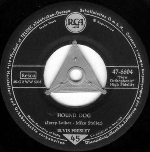 Cover Elvis Presley - Don't Be Cruel / Hound Dog (7, Single, S 2) Schallplatten Ankauf