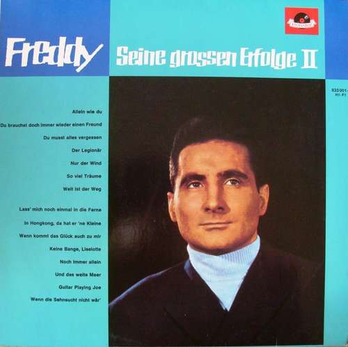Cover Freddy* - Seine grossen Erfolge II (LP, Comp, Mono, RE) Schallplatten Ankauf