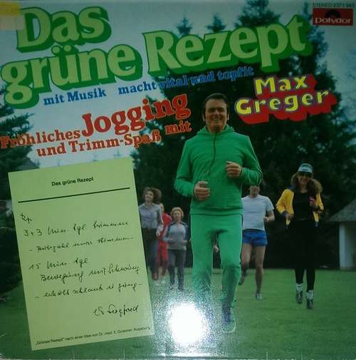 Cover Max Greger - Das Grüne Rezept (LP, Album) Schallplatten Ankauf