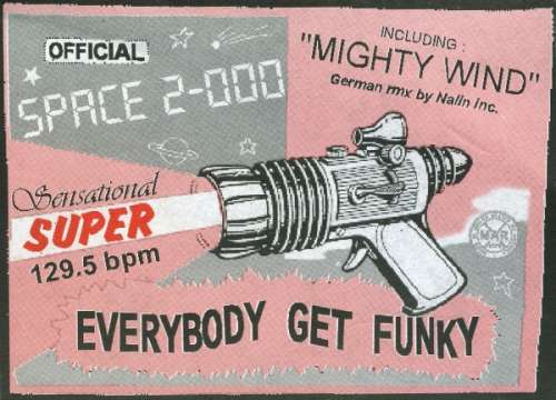 Cover Space 2-000 - Everybody Get Funky (12) Schallplatten Ankauf
