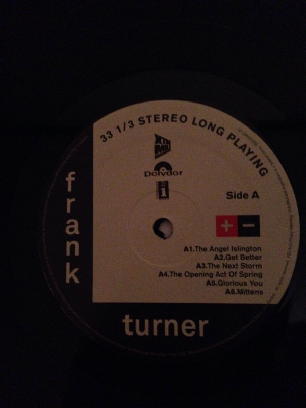 Cover Frank Turner - Positive Songs For Negative People (LP, Album) Schallplatten Ankauf