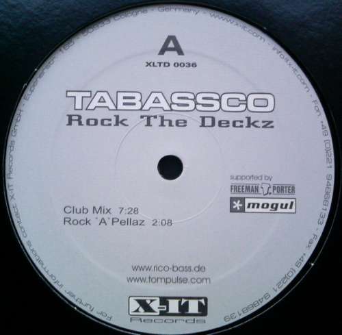 Cover Tabassco - Rock The Decks (12) Schallplatten Ankauf