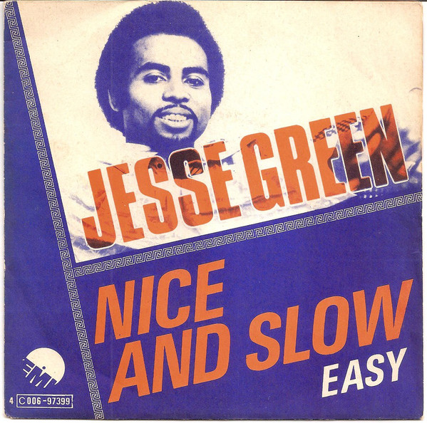 Cover Jesse Green - Nice And Slow (7, Single) Schallplatten Ankauf