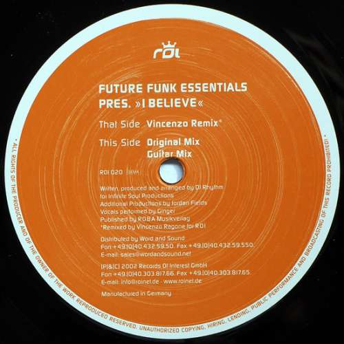 Cover Future Funk Essentials - I Believe (12) Schallplatten Ankauf