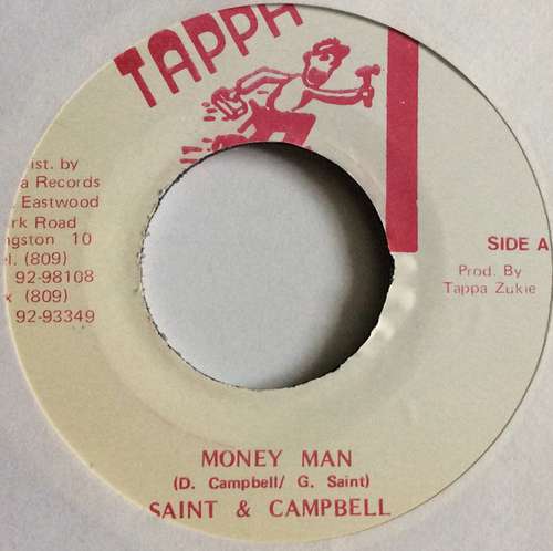 Cover Saint* & Campbell* - Money Man (7, Single) Schallplatten Ankauf