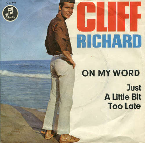 Cover Cliff Richard - On My Word (7, Single) Schallplatten Ankauf