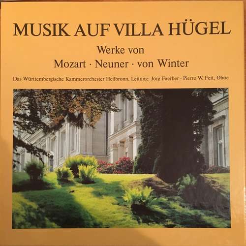Bild Mozart*, Neuner*, Von Winter* / Württembergisches Kammerorchester, Jörg Faerber, Pierre W. Feit - Musik auf Villa Hügel (2xLP) Schallplatten Ankauf