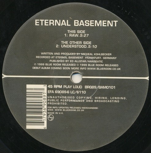 Bild Eternal Basement - Raw / Understood (12) Schallplatten Ankauf