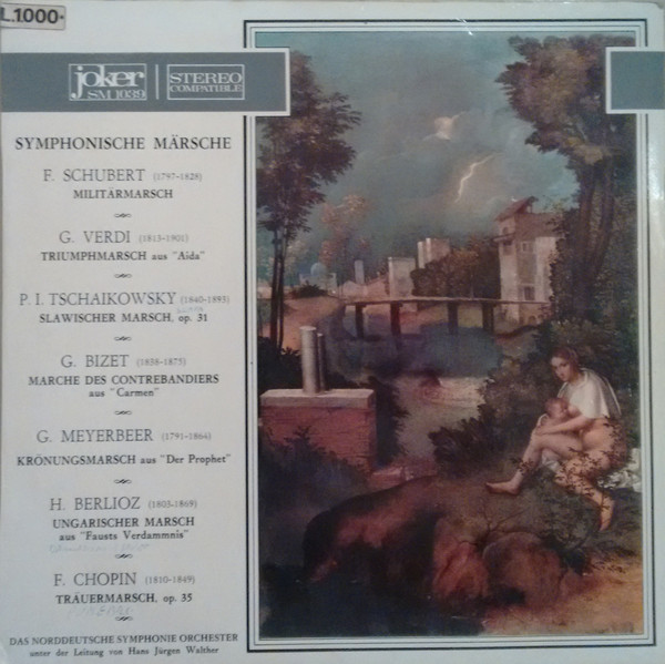 Cover Das Norddeutsche Symphonie Orchester*, Hans Jürgen Walther* - Symphonische Märsche (LP, Comp) Schallplatten Ankauf