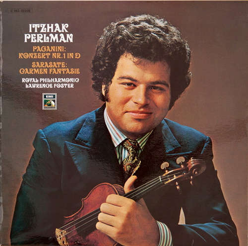 Cover Paganini*, De Sarasate*, Perlman*, Royal Philharmonic*, Lawrence Foster - Konzert Nr. 1 In D / Carmen Fantasie (LP) Schallplatten Ankauf