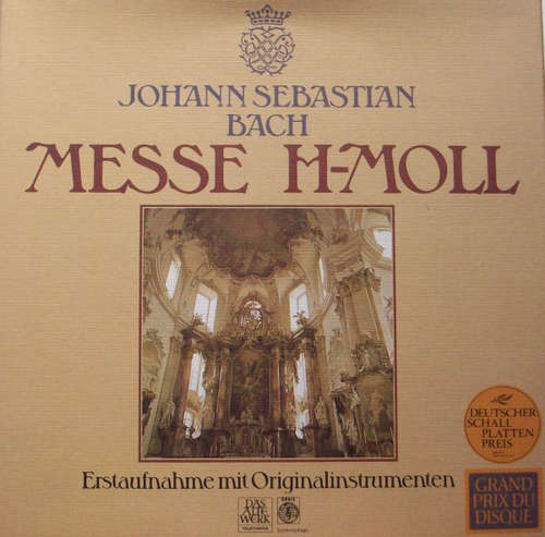 Cover Johann Sebastian Bach - Messe H-Moll (3xLP + Box) Schallplatten Ankauf