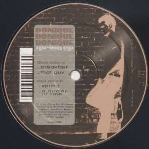 Cover Donique - Spring EP (12) Schallplatten Ankauf