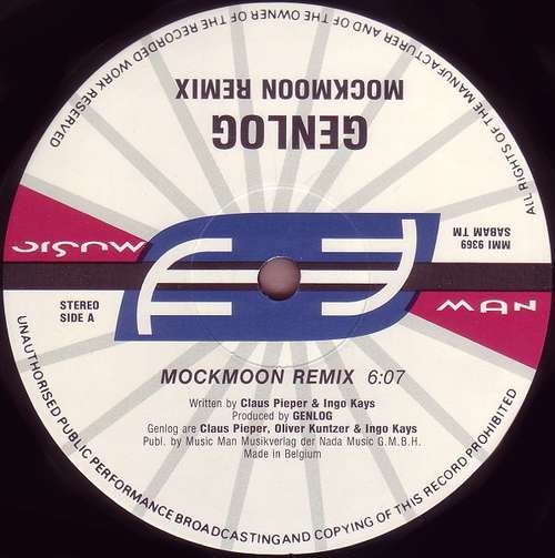 Cover Genlog - Mockmoon (Remix) (12) Schallplatten Ankauf