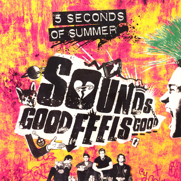 Cover 5 Seconds Of Summer - Sounds Good Feels Good (LP, Album) Schallplatten Ankauf