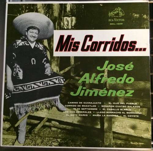 Bild José Alfredo Jiménez Con El Mariachi Vargas De Tecalitlán* - Mis Corridos... (LP, Album, Mono, Dee) Schallplatten Ankauf