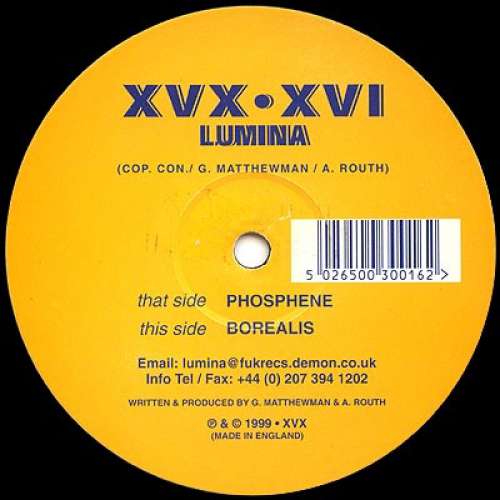 Cover Lumina - Phosphene / Borealis (12) Schallplatten Ankauf