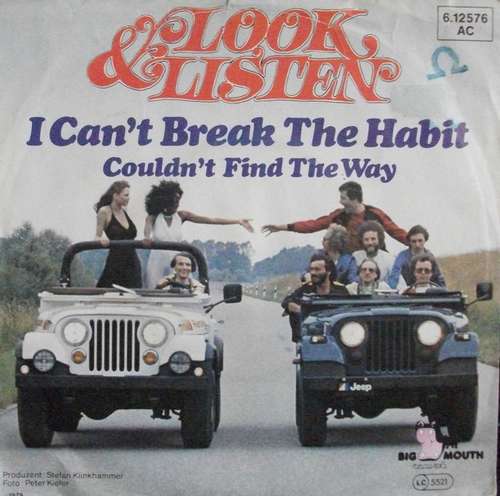 Cover Look & Listen - I Can't Break The Habit (7, Single) Schallplatten Ankauf