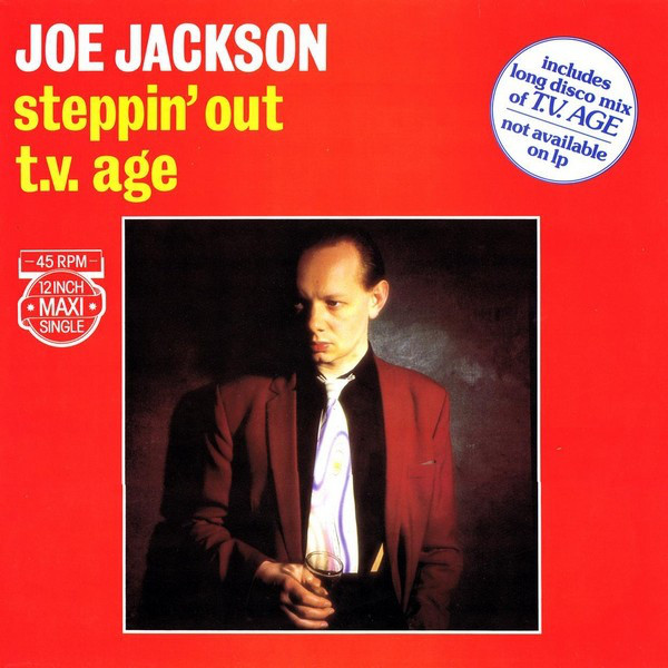 Cover Joe Jackson - Steppin' Out / T.V. Age (12, Maxi, Dif) Schallplatten Ankauf