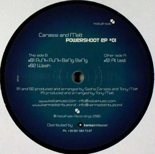 Cover Carassi & Matt - Powershoot EP #01 (12, EP) Schallplatten Ankauf
