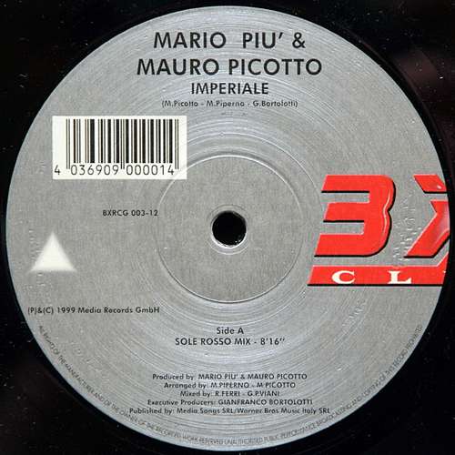 Cover Mario Piu' & Mauro Picotto* - Imperiale (12) Schallplatten Ankauf