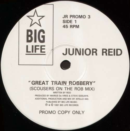 Cover Junior Reid - Great Train Robbery (12, Promo) Schallplatten Ankauf