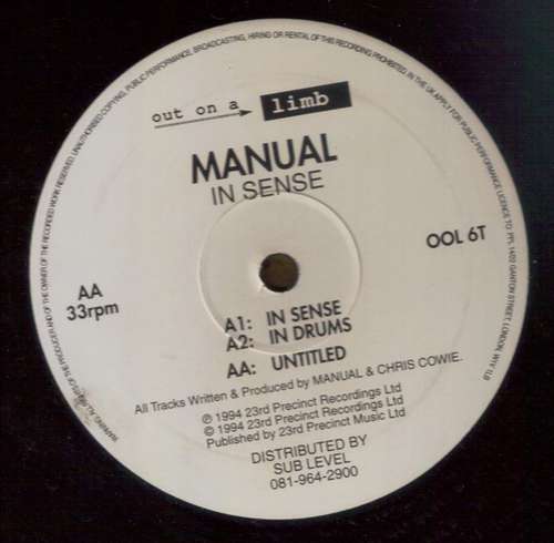 Cover Manual (2) - In Sense (12) Schallplatten Ankauf