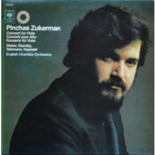 Cover Pinchas Zukerman, English Chamber Orchestra - Concerti For Viola = Concerti Pour Alto = Konzerte Für Viola (LP) Schallplatten Ankauf