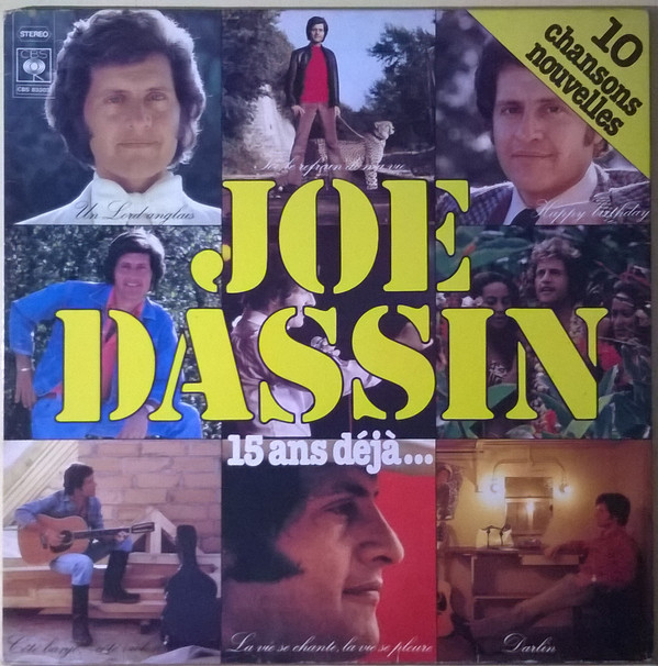 Cover Joe Dassin - 15 Ans Déjà... (LP, Album, Gat) Schallplatten Ankauf