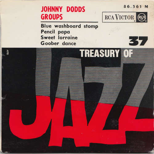 Cover Johnny Dodds Group* - Treasury Of Jazz N° 37 (7, EP) Schallplatten Ankauf