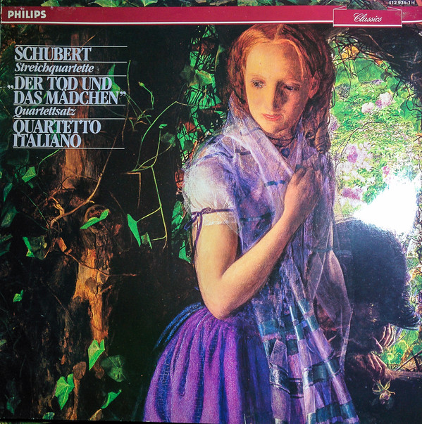 Cover Schubert*, Quartetto Italiano - Streichquartette Der Tod Und Das Mädchen / Quartettsatz (LP, RE) Schallplatten Ankauf