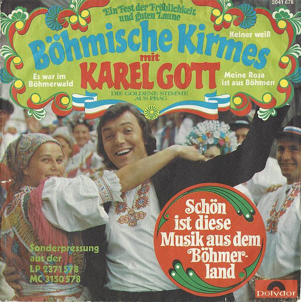 Cover Karel Gott - Böhmische Kirmes Mit Karel Gott (7, Single) Schallplatten Ankauf