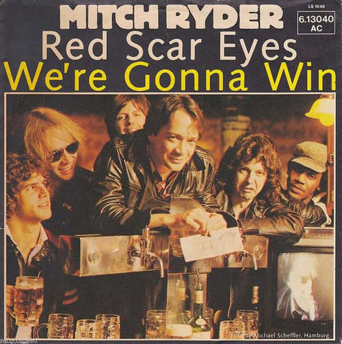 Cover Mitch Ryder - Red Scar Eyes / We're Gonna Win (7, Single, Promo) Schallplatten Ankauf