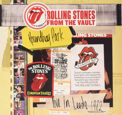 Cover The Rolling Stones - Live In Leeds 1982 (3xLP, Album + DVD, Multichannel, NTSC, Reg) Schallplatten Ankauf