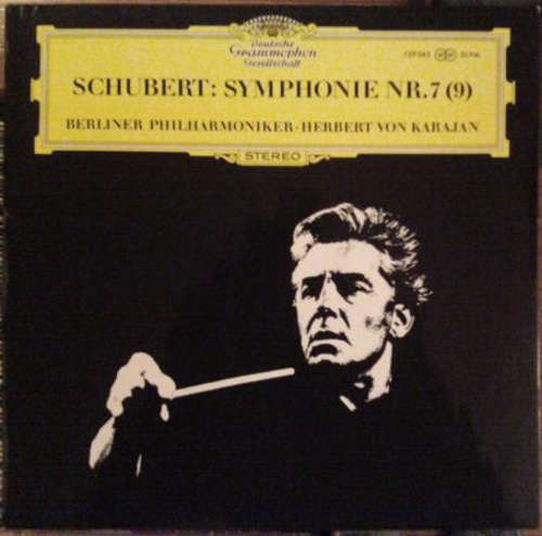 Cover Schubert* - Berliner Philharmoniker • Herbert von Karajan - Symphonie Nr. 7 (9) (LP) Schallplatten Ankauf