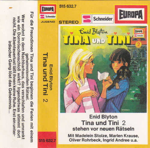 Bild Enid Blyton - Tina Und Tini 2 - Tina Und Tini Stehen Vor Neuen Rätseln (Cass) Schallplatten Ankauf