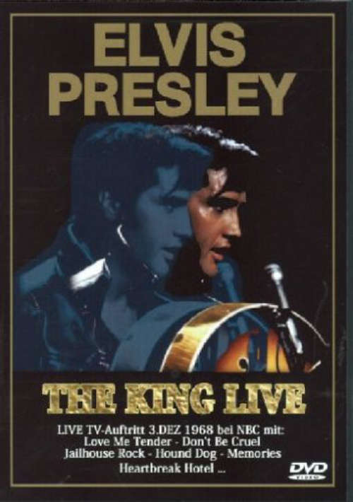 Cover Elvis Presley - The King live (DVD-V, Album) Schallplatten Ankauf